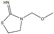 2-Thiazolidinimine,3-(methoxymethyl)-(9CI) Structure