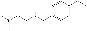 1,2-Ethanediamine,N-[(4-ethylphenyl)methyl]-N,N-dimethyl-(9CI) 结构式