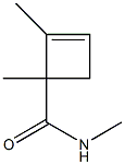 2-사이클로부텐-1-카복스아미드,N,1,2-트리메틸-(9CI)