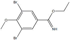ethyl 3,5-dibromo-4-methoxybenzimidate,755690-62-1,结构式