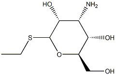 D-Allopyranoside, ethyl 3-amino-3-deoxy-1-thio- (9CI) 结构式