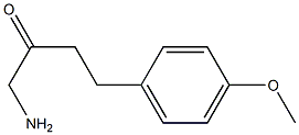 2-Butanone,1-amino-4-(4-methoxyphenyl)-(9CI) 结构式