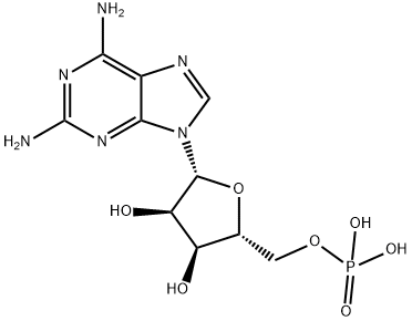 氟达拉滨磷酸EP杂质I, 7561-54-8, 结构式