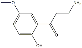 1-Propanone,3-amino-1-(2-hydroxy-5-methoxyphenyl)-(9CI),756412-31-4,结构式