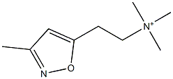 5-Isoxazoleethanaminium,N,N,N,3-tetramethyl-(9CI) 结构式