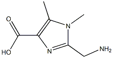1H-Imidazole-4-carboxylicacid,2-(aminomethyl)-1,5-dimethyl-(9CI),756476-79-6,结构式
