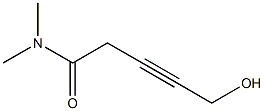 3-Pentynamide,5-hydroxy-N,N-dimethyl-(9CI) Structure
