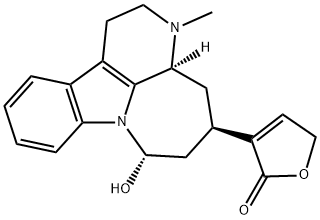 3-[(3aS)-1,2,3,3a,4,5α,6,7-Octahydro-7α-hydroxy-3-methyl-3,7a-diazacyclohepta[jk]fluoren-5-yl]-2(5H)-furanone|化合物 T29795
