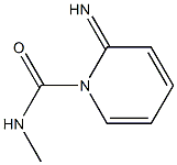 1(2H)-Pyridinecarboxamide,2-imino-N-methyl-(9CI) Structure