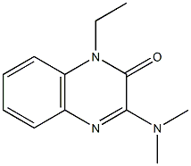 2(1H)-Quinoxalinone,3-(dimethylamino)-1-ethyl-(9CI),756797-55-4,结构式