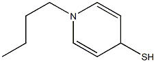 4-Pyridinethiol,1-butyl-1,4-dihydro-(9CI) 化学構造式