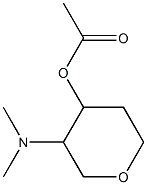 Pentitol, 1,5-anhydro-2,4-dideoxy-2-(dimethylamino)-, 3-acetate (9CI) Struktur