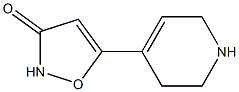 3(2H)-Isoxazolone,5-(1,2,3,6-tetrahydro-4-pyridinyl)-(9CI) Struktur