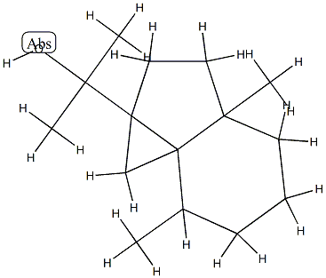 Octahydro-α,α,3a,7-tetramethyl-1H-cycloprop[c]indene-1a-methanol,75744-72-8,结构式