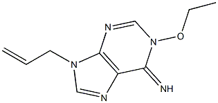 6H-Purin-6-imine,1-ethoxy-1,9-dihydro-9-(2-propenyl)-(9CI)|