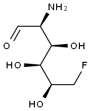 2-amino-2,6-dideoxy-6-fluoromannopyranose|