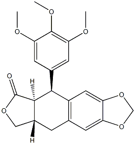 Anthricin Structure