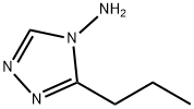 4H-1,2,4-Triazol-4-amine,3-propyl-(9CI) Struktur