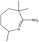 2H-Azepin-7-amine,3,4,5,6-tetrahydro-2,6,6-trimethyl-(9CI) Struktur