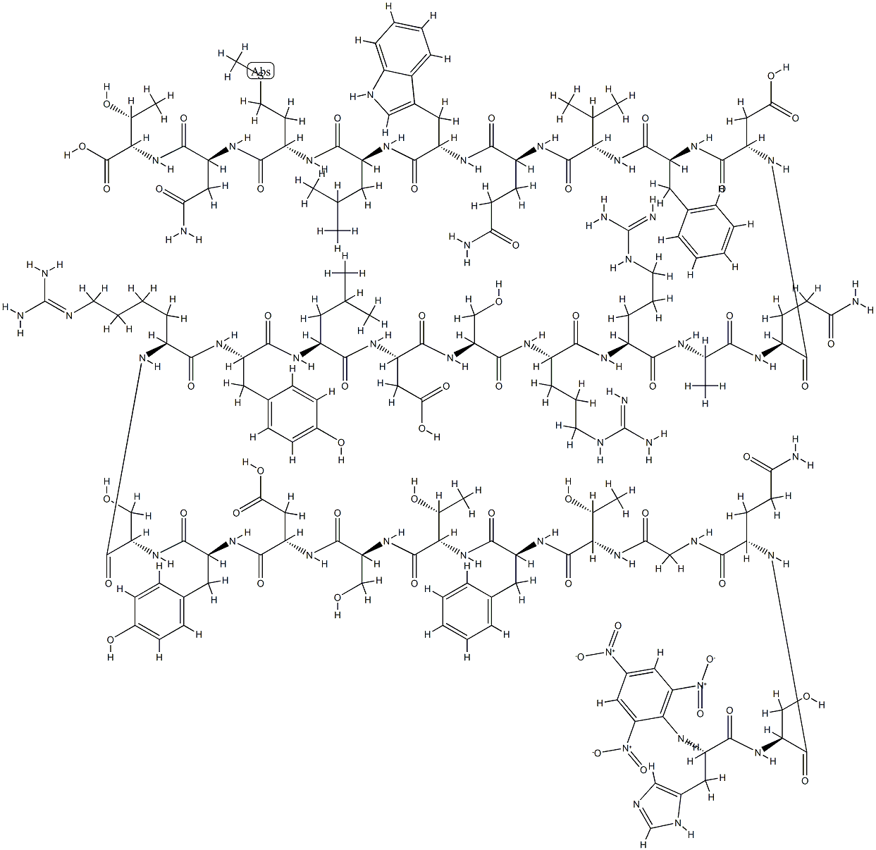 글루카곤,N(알파)-트리니트로페닐-His(1)-호모-Arg(12)-