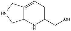 1H-Pyrrolo[3,4-b]pyridine-2-methanol,2,3,5,6,7,7a-hexahydro-(9CI) Struktur
