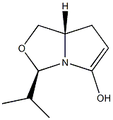 1H,3H-Pyrrolo[1,2-c]oxazol-5-ol,7,7a-dihydro-3-(1-methylethyl)-,(3R,7aS)-rel- 结构式