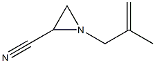 2-Aziridinecarbonitrile,1-(2-methyl-2-propenyl)-(9CI) 结构式