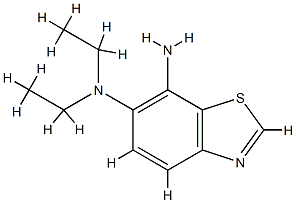 6,7-벤조티아졸디아민,N6,N6-디에틸-(9CI)