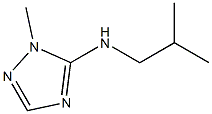 1H-1,2,4-Triazol-5-amine,1-methyl-N-(2-methylpropyl)-(9CI) 结构式