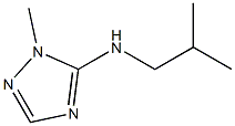 1H-1,2,4-Triazol-5-amine,1-methyl-N-(2-methylpropyl)-(9CI) Structure