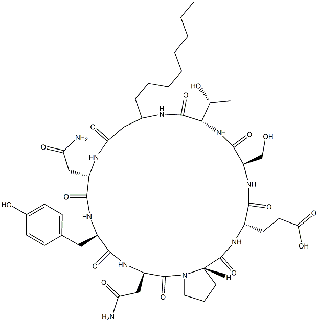 bacillomycin D 结构式