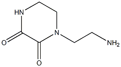 2,3-Piperazinedione,1-(2-aminoethyl)-(9CI) Structure