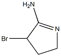 2H-Pyrrol-5-amine,4-bromo-3,4-dihydro-(9CI) Struktur