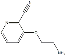 2-Pyridinecarbonitrile,3-(2-aminoethoxy)-(9CI) Struktur