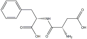 poly(L-aspartyl-L-phenylalanine) 化学構造式