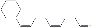 5,6-dihydro-1,1,5,9,13-desmethylretinal 结构式