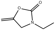 2-Oxazolidinone,3-ethyl-5-methylene-(9CI) 化学構造式