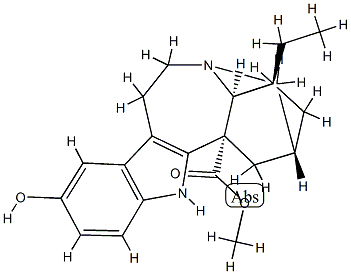 10-hydroxycoronaridine Struktur