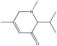3(2H)-Pyridinone,1,6-dihydro-1,5-dimethyl-2-(1-methylethyl)-(9CI) 结构式