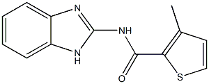 2-Thiophenecarboxamide,N-1H-benzimidazol-2-yl-3-methyl-(9CI) Structure