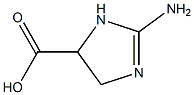 1H-Imidazole-4-carboxylicacid,2-amino-4,5-dihydro-(9CI) 结构式