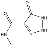 1H-1,2,3-Triazole-4-carboxamide,5-hydroxy-N-methyl-(9CI) 化学構造式