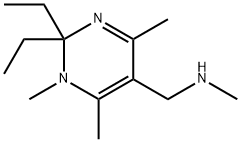 5-Pyrimidinemethanamine,2,2-diethyl-2,3-dihydro-N,N,4,6-tetramethyl-(9CI) Structure