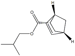Bicyclo[2.2.1]hept-5-ene-2-carboxylic acid, 2-methylpropyl ester, (1R,2R,4R)-rel- (9CI) 化学構造式