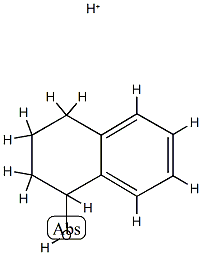 1-Naphthalenol, 1,2,3,4-tetrahydro-, conjugate acid (9CI) Structure