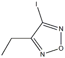 1,2,5-Oxadiazole,3-ethyl-4-iodo-(9CI) Struktur