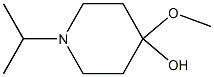 4-Piperidinol,4-methoxy-1-(1-methylethyl)-(9CI),76360-19-5,结构式