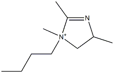 1H-Imidazolium,1-butyl-4,5-dihydro-1,2,4-trimethyl-(9CI) Struktur