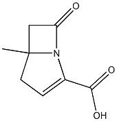 1-Azabicyclo[3.2.0]hept-2-ene-2-carboxylicacid,5-methyl-7-oxo-(9CI) Struktur