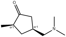 시클로펜타논,4-[(디메틸아미노)메틸]-2-메틸-,(2R,4S)-rel-(9CI)